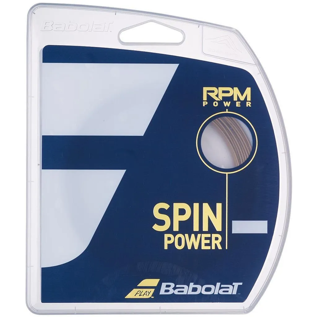 Babolat Tenis Cuerdas RPM_Power_12M Electric_Brown