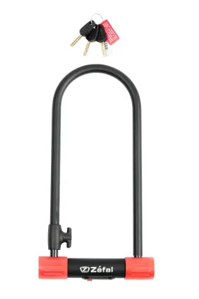 Candado ZEFAL K-TRAZ U13 L U Acero 13mm 115X292mm 3xLlaves 1xPorta-Candado 4946 (5 Piezas)