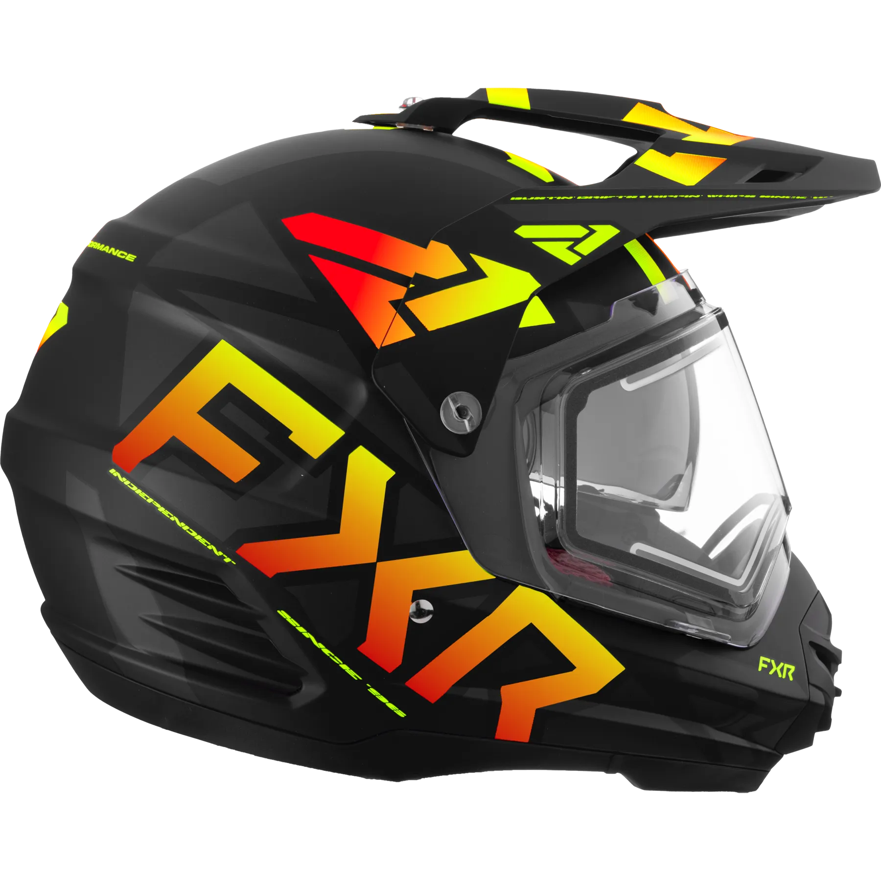 Casco de Cross FXR Torque X Team Elec Shield Encendido 