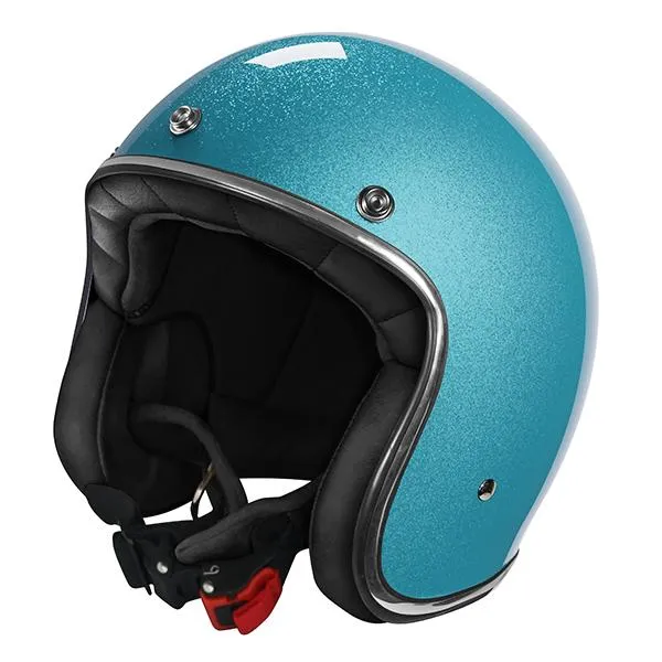 Casco Stormer Quartz Glitter Turquoise Glossy 