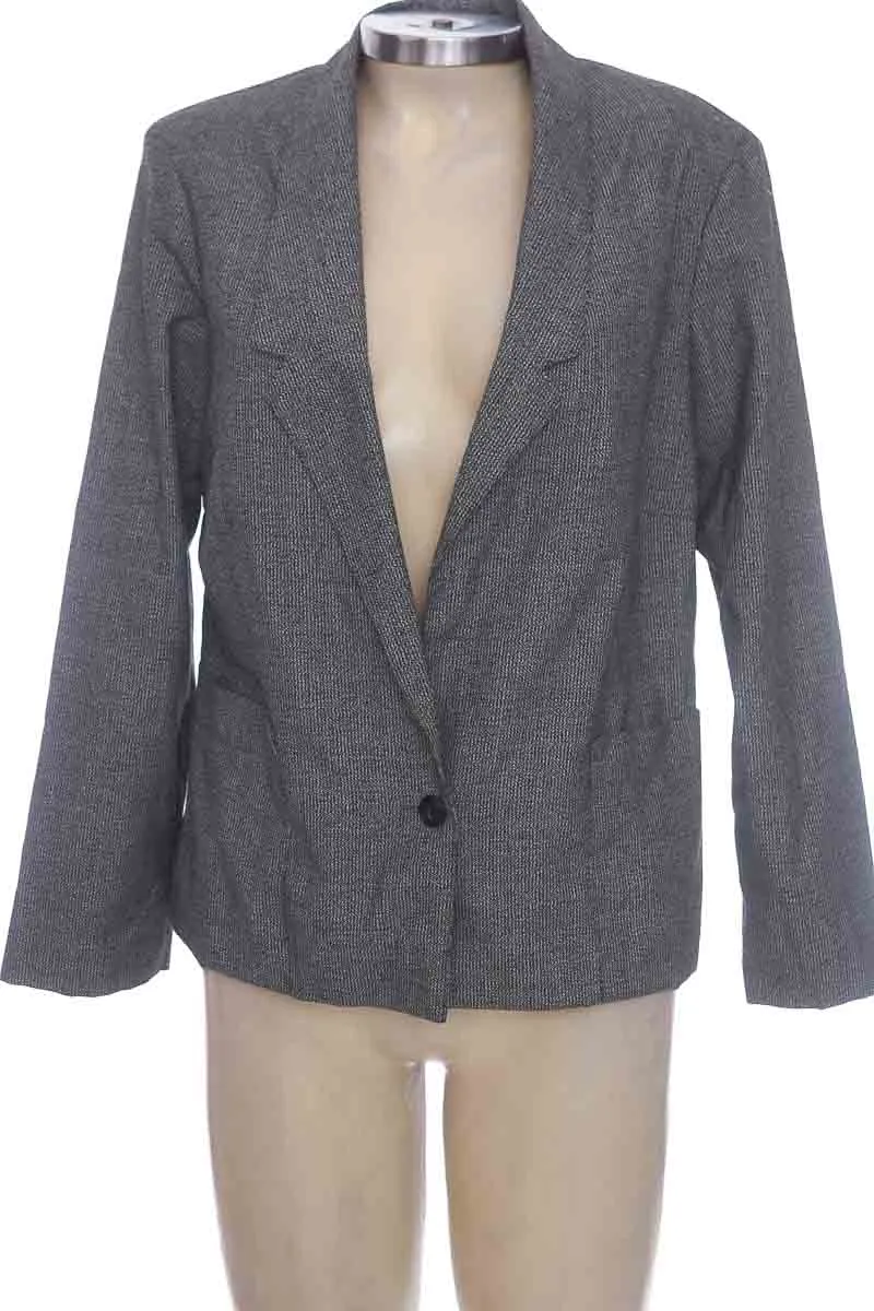 CHAQUETA / ABRIGO COLOR GRIS  FUNDAMENTAL THINGS