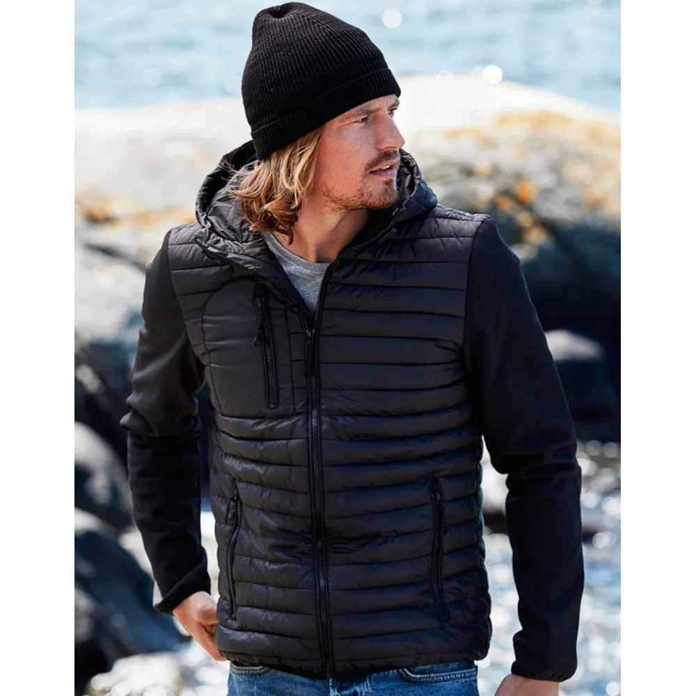 Chaqueta Crossover con capucha hombre