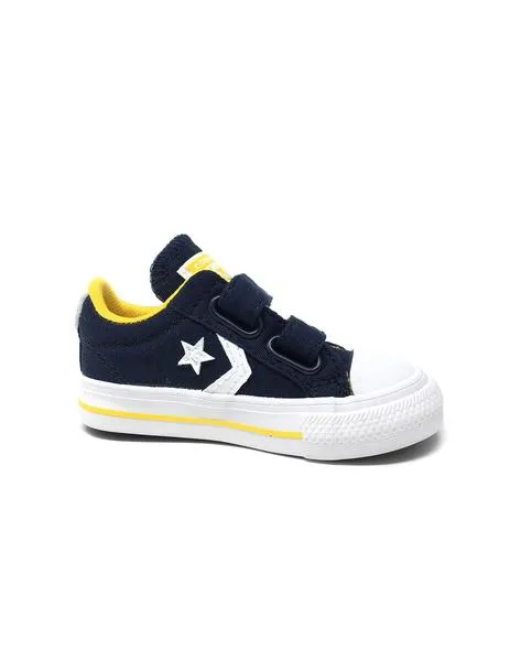CONVERSE VELCRO AZUL AMARILLO