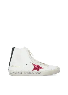 Golden Goose tenis altos Francy para mujer GLG-ZDFRANCY