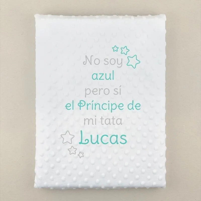 Manta Personalizada blanca Cuento