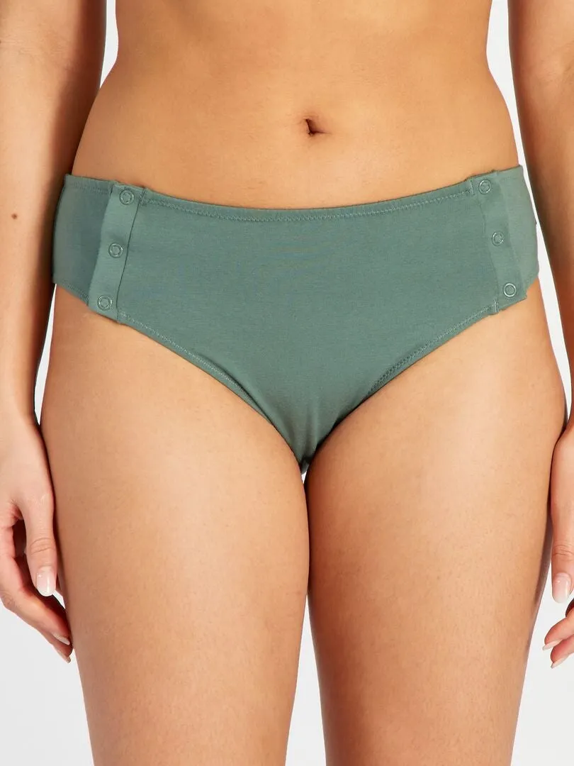 PACK DE 2 BRAGUITAS DE PUNTO   SO EASY  VERDE