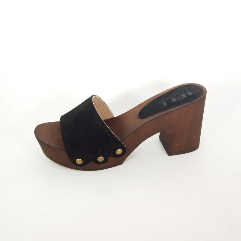 Sandalias Idee Italiane Piza01 Negro