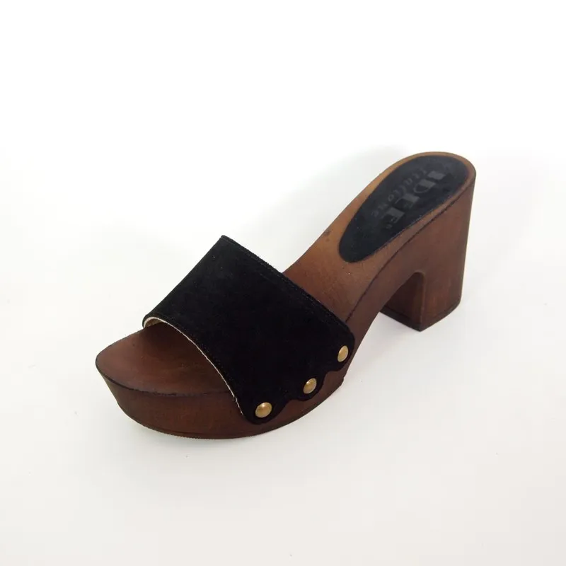 Sandalias Idee Italiane Piza01 Negro
