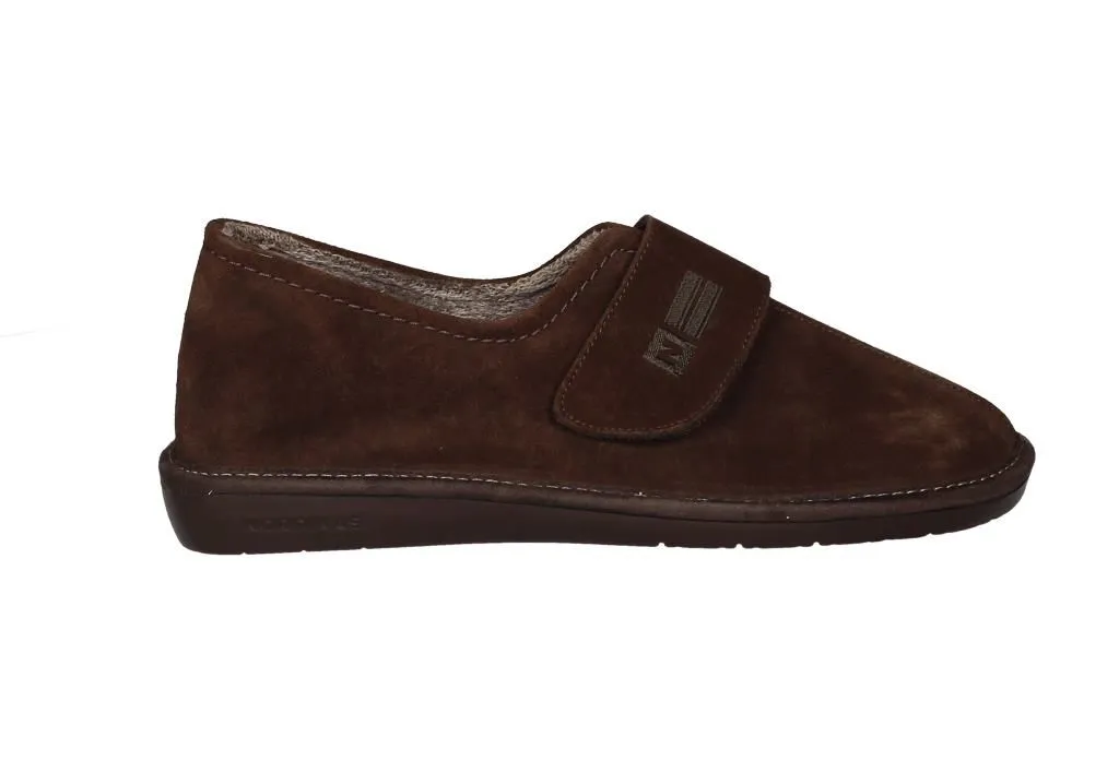 Zapatilla Velcro Afelpado Moka
